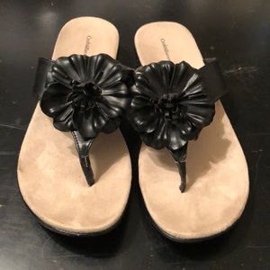 Croft and Barrow flip flop sandal Ginny Sz 8 1/2